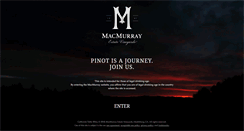 Desktop Screenshot of macmurrayestatevineyards.com